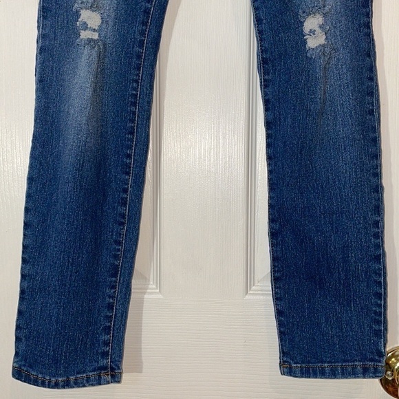 FOREVER‎ 21 Girl's Dark Denim Jeans 13/14 NWT - Picture 7 of 16